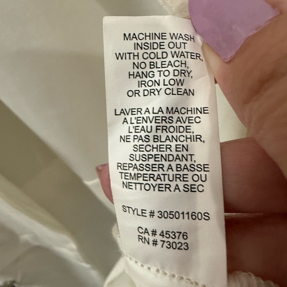 Suzy Shier Cream Open-Front Jacket - Picture 2 of 7